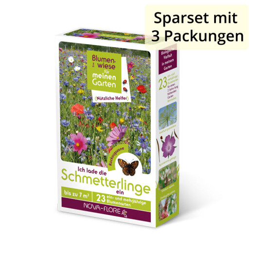 Sparset Blumenwiese "Schmetterlinge" 21m²